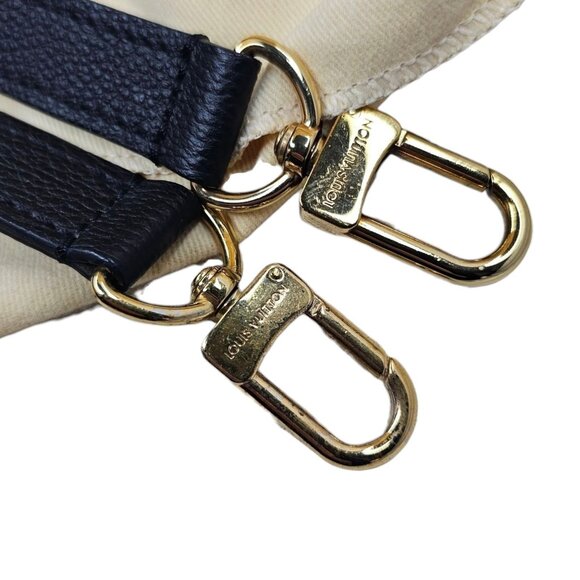 LOUIS VUITTON Empreinte Speedy 30 Black Leather Shoulder Strap Bag Bandouliere - Picture 8 of 16